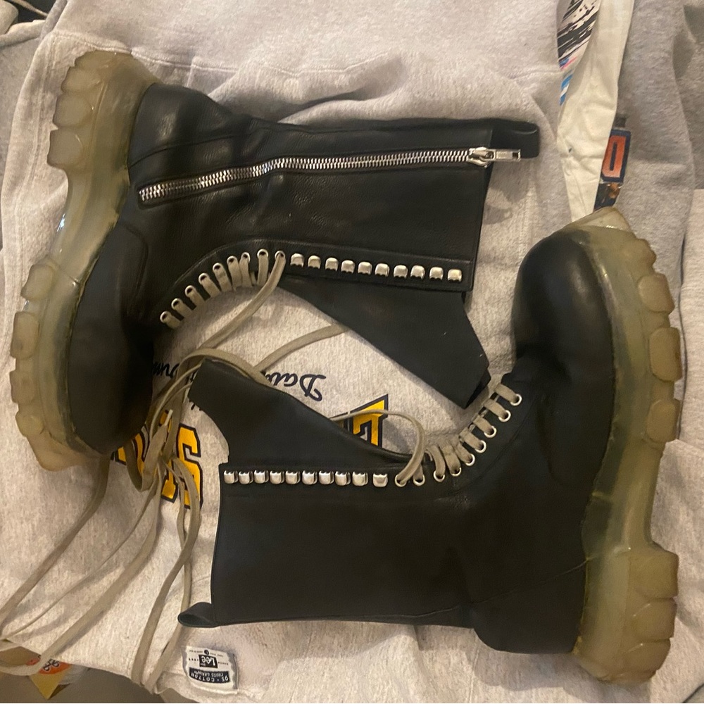 Rick Owens Mega Bozo Tractor Boots